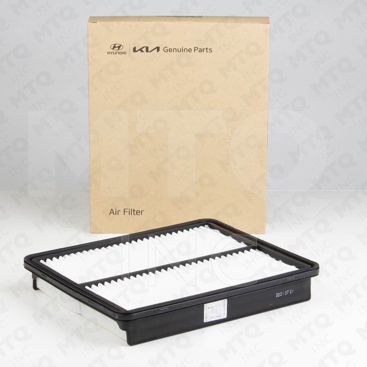 Genuine 28113-2P100 Engine Air Filter Compatible with Hyundai Kia