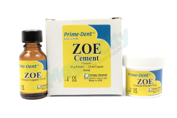Prime-Dent Dental Zinc Oxide Eugenol ZOE Cement #010-080