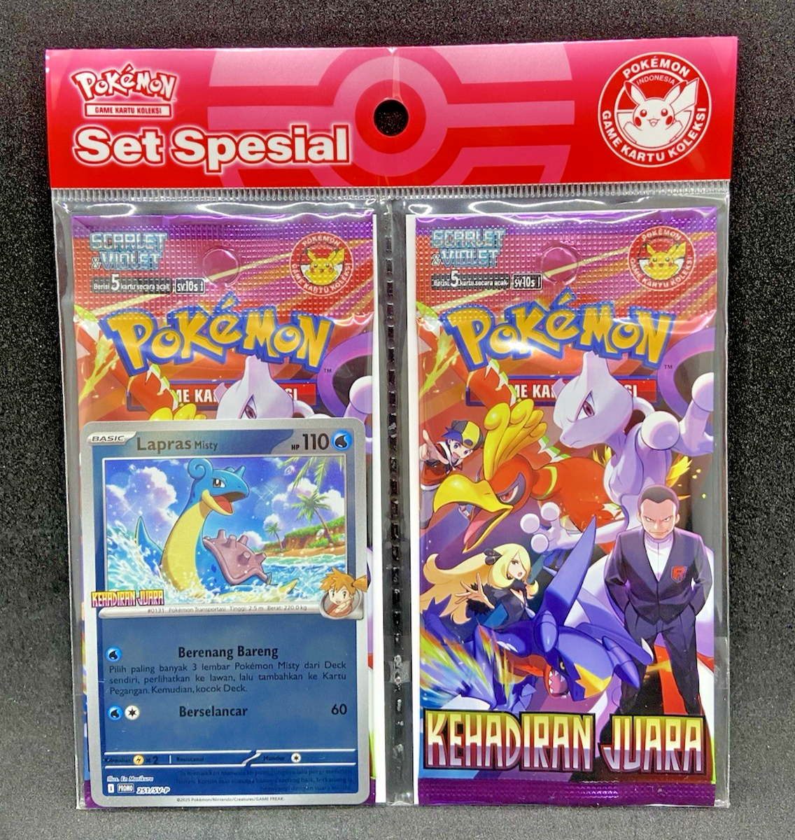 Set Pokemon Indonesia Kehadiran Juara/Glory of Team Rocket SV10S