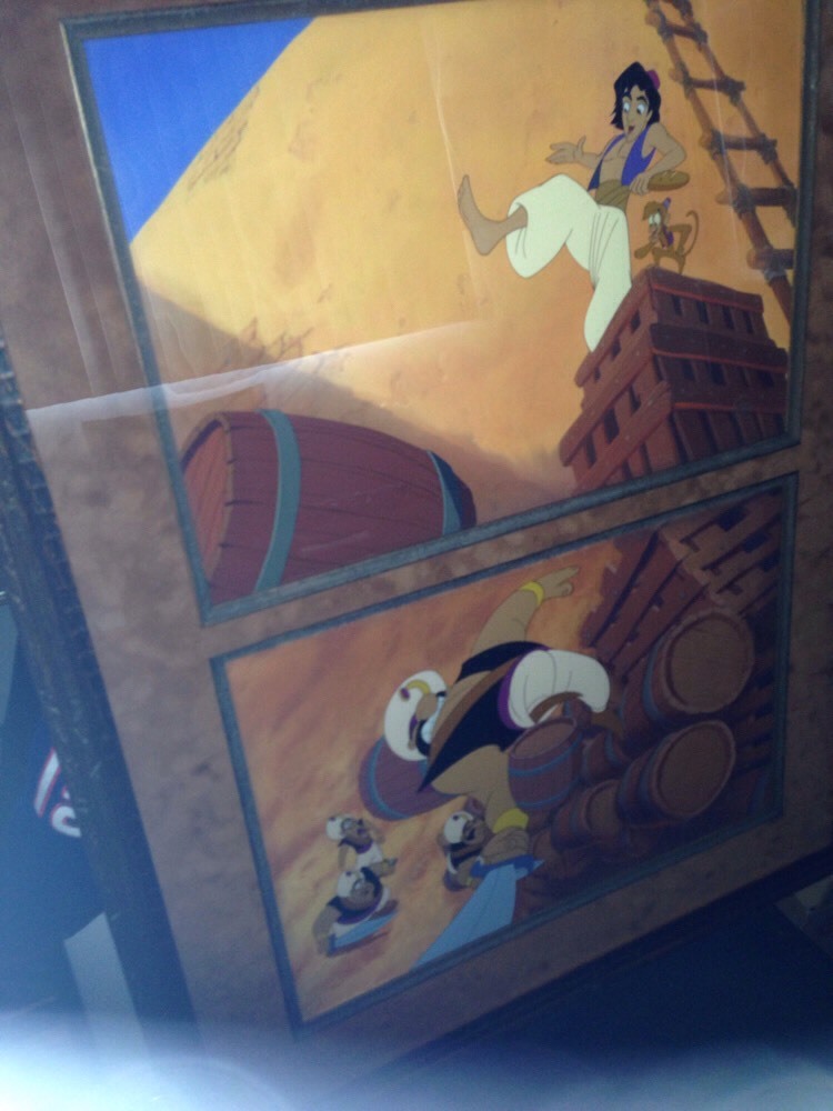 Art ディズニー SOTHEBY'S THE ART OFアラジン of Aladdin - best