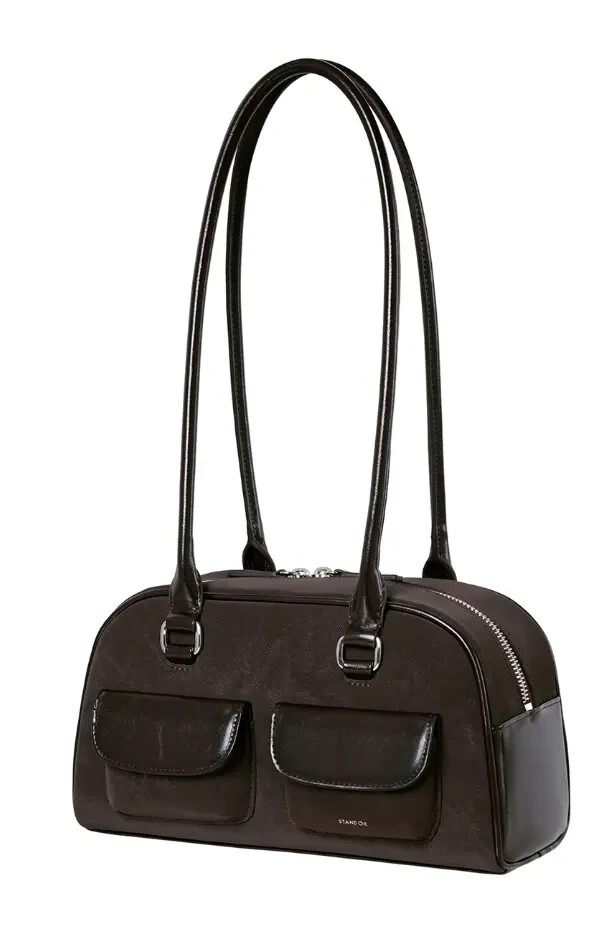 [STAND OIL] Chubby bag Marron Marrone Brown Combi Korean