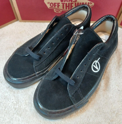 E*a様 VansAnaheimFactory44dx Suede Black/ E*a様 VansAnaheimFactory44dx Suede Black/ Vans Men's 6.5/Women's 8