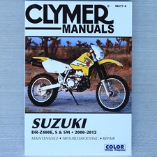 2000-2012 Suzuki DRZ400 DRZ 400 DR Z400 CLYMER REPAIR MANUAL M477