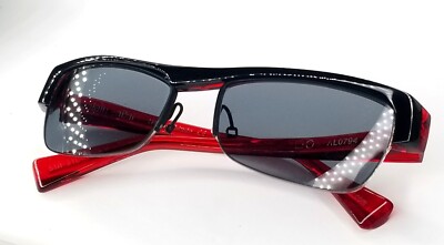 Red Asymmetrical Unisex Sunglasses Amazon.com: PLAY BLING Novelty Party Sunglasses 80s  main image 4