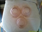 3 Fortune Pink Depression Glass Dessert Bowl Glass — photo 3