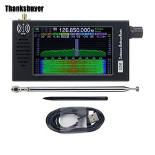100KHz-149MHz SDR Shortwave FM w/ 4.3'' IPS LCD CW AM SSB WFM FM 99-CH Preset