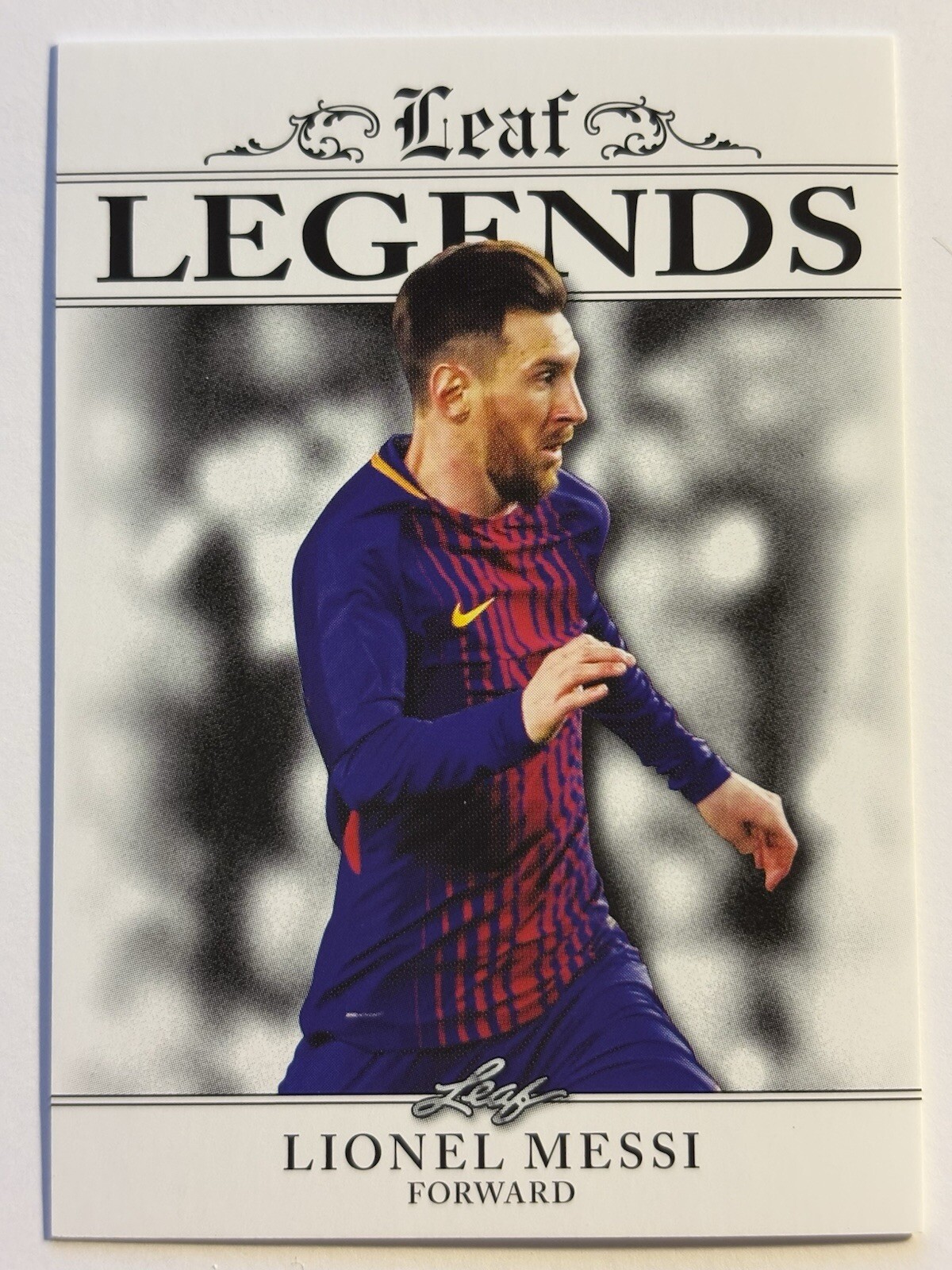 LIONEL MESSI "GOLDEN SHOES" 2022 LEAF LEGENDS MINT #LA-05 SOCCER CARD FREE SHIP