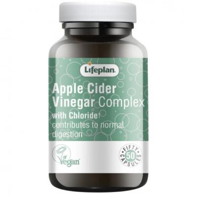 Lifeplan Apfelessig Komplex mit Chlorid 50 Kapseln