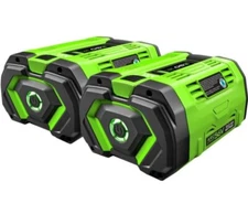 EGO Power+ BA6720T 56-Volt 12.0 Ah Lithiumion Battery Upgraded Fuel Gauge 2PACK