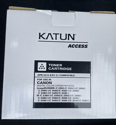 KATUN Toner SCHWARZ CANON IRC C2550 C2550i C2880 C2880I C3080 C3080I