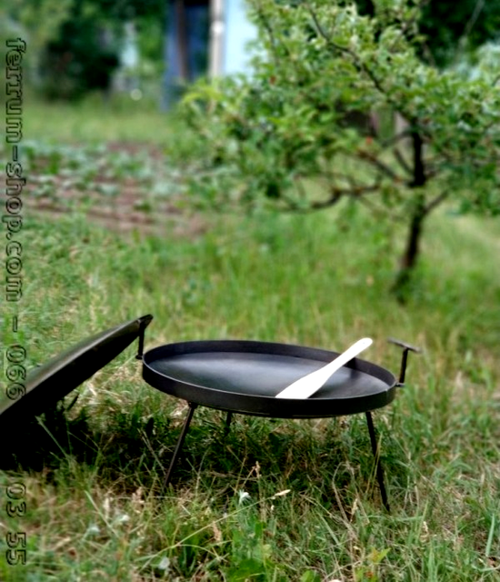 16" /400 mm. Cooking Disk Discada High Heat Cooking Skillet Disc BBQ