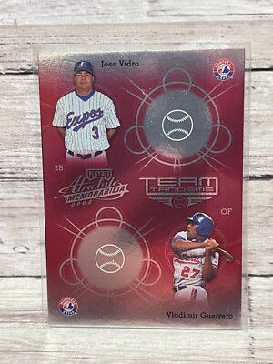 2002 Absolute Memorabilia Team Tandems #TT17 V.Guerrero J.Vidro