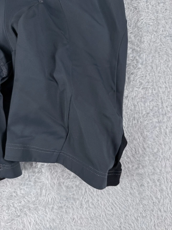 Baleaf Cycling Short Womens Medium Gray Black Padded Nylon Spandex Blend - Image 2 of 4