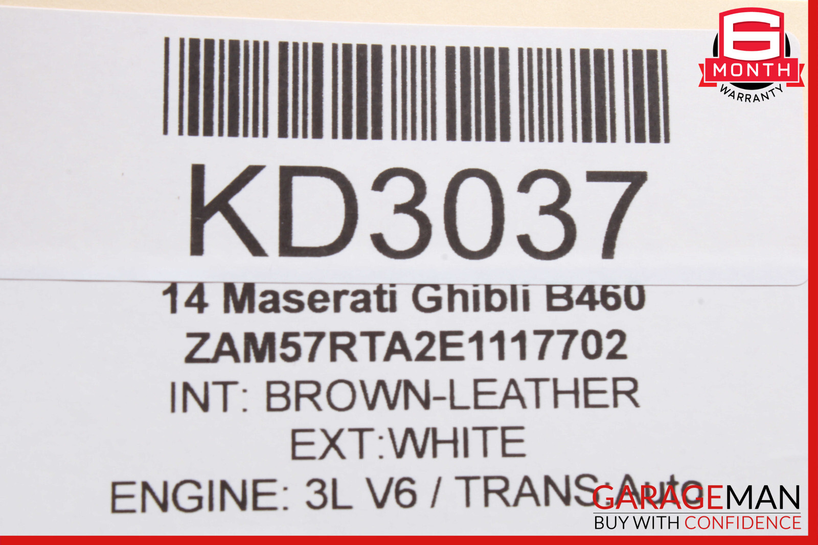 14-17 Maserati Ghibli AC A/C Air Conditioning Compressor Pump OEM
