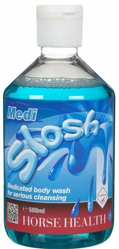 LeMieux Medi Slosh Leave On No Rinse Antiseptic Refreshing Itchy Horse Body Wash - Picture 6 of 8