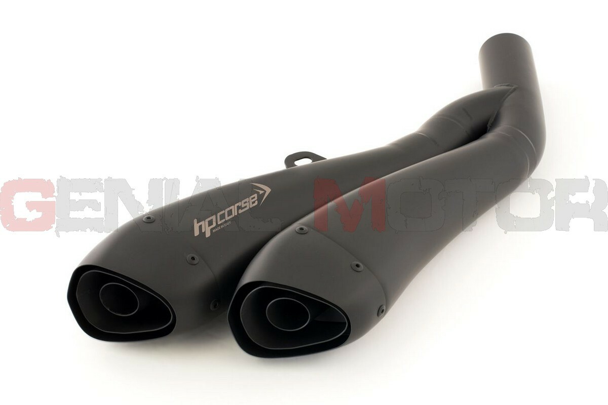 Silencieux Hp Corse Hydroform Satin 2X1 Pour Ducati Diavel 2017 – Neuf