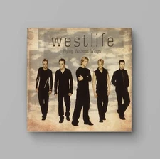 Vintge Westlife Flying Without Wings Original Music Poster No Frame