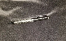 NEW Porsche Real Carbon Fiber Ball Pen Black Collectible