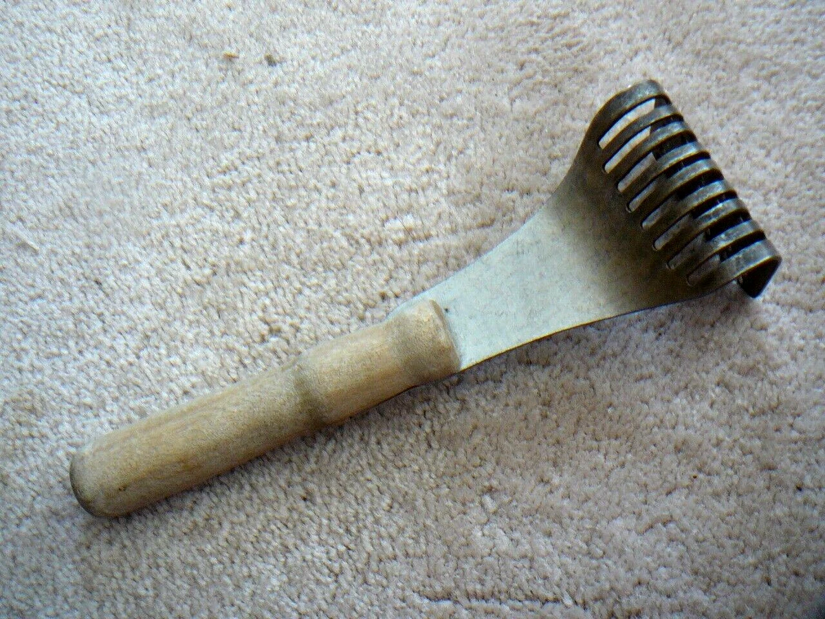 Wood Handle Potato Masher  Meadow Home Country Store