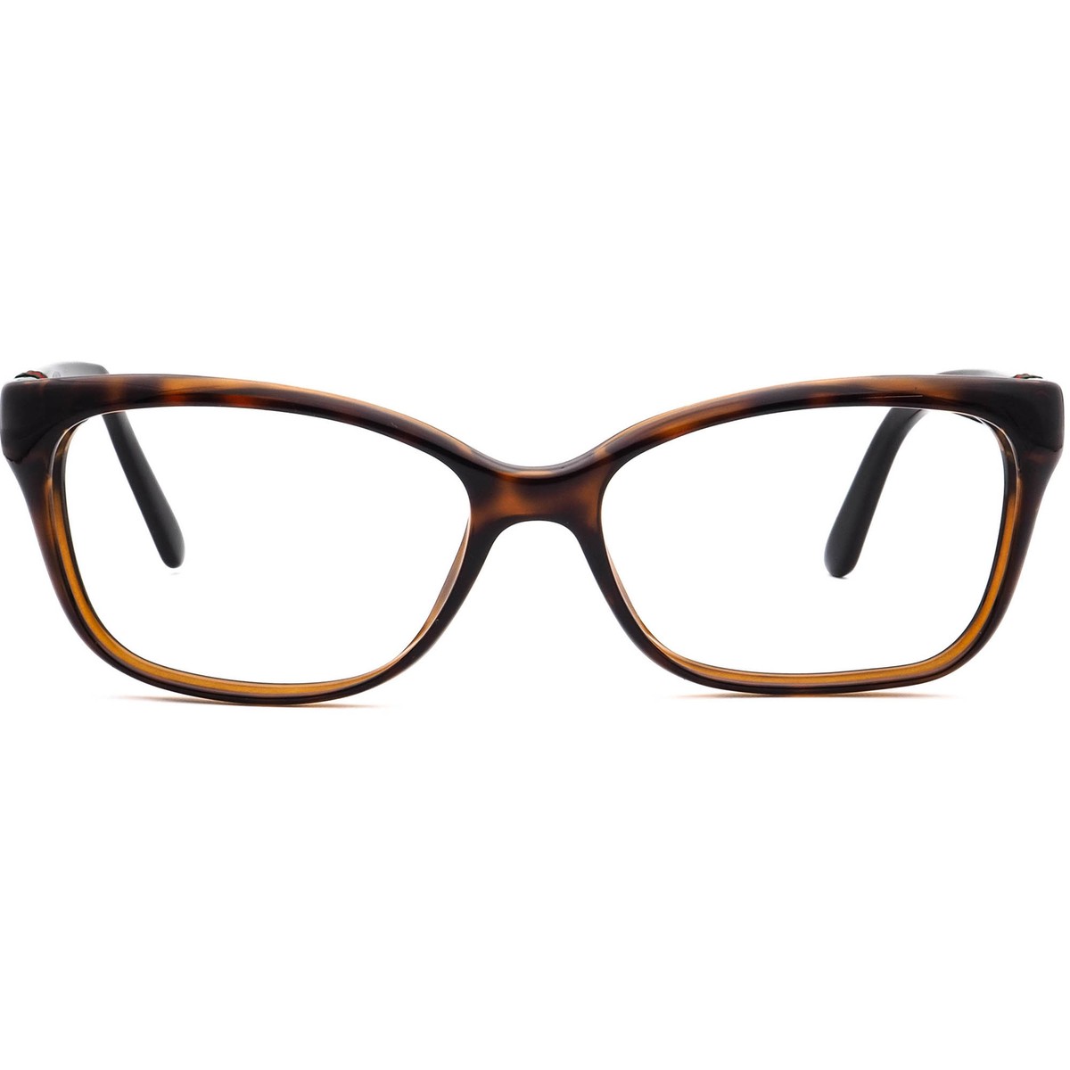 GUCCI GG Women\'s Eyeglasses 
3683 Crystal Brown/Rust Orange Square Frame Italy Gucci Eyeglasses GG 3683 4UG Smokey Gray/Fuchsia Square  main image 4