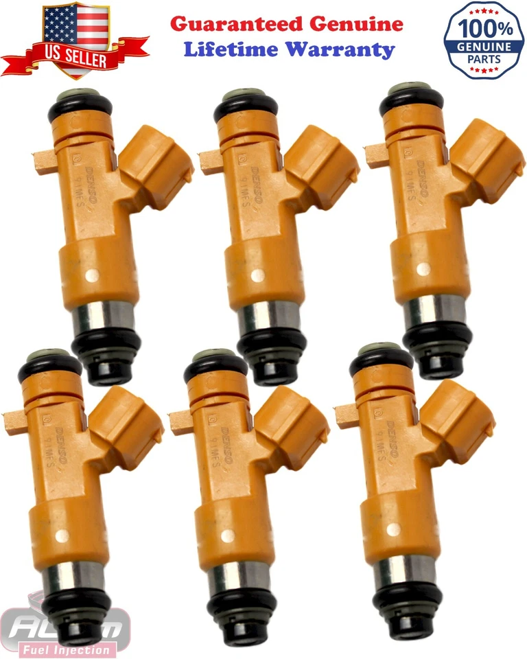 Оригинальные топливные форсунки Infiniti 0950 VQ37VHR 3,7 л Nissan 370Z G37 M37 FX37 6 шт. - Изображение 2 из 4