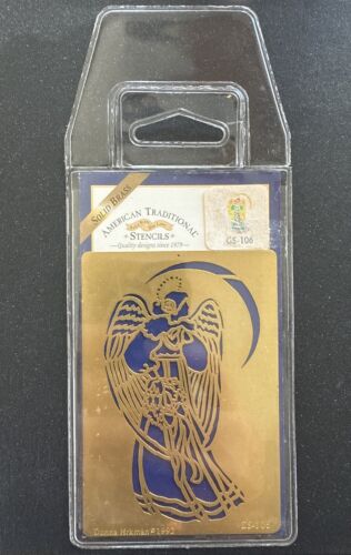 American Traditional Stencil Victorian Angel GS-106