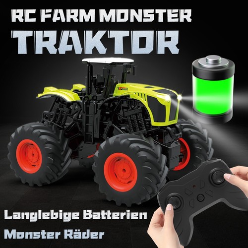RC-Traktor Ferngesteuerter Traktor Ferngesteuert ab 3 4 6 Jahre, 2,4GHz 1:16 - Bild 6 von 8