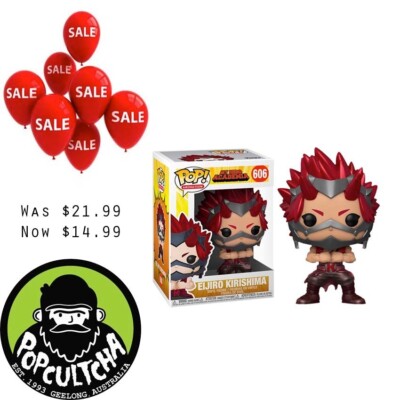 My Hero Academia Eijiro Kirishima Metallic Pop! Vinyl Figure 