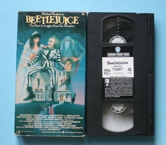Beetlejuice (VHS, 1998, Slipsleeve) for sale online | eBay
