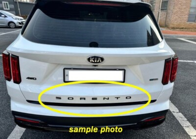 #ad #ad Rear Glossy Black lettering SORENTO emblem for 2021 2022 2023 KIA Sorento $69.56