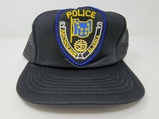 Vintage Anchorage Police Hat Alaska Mesh Snapback Trucker Patch