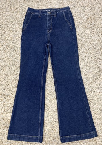Old Navy Jeans Women's Size 10 Flare Leg Extra High Rise Stretch Denim (29x31)