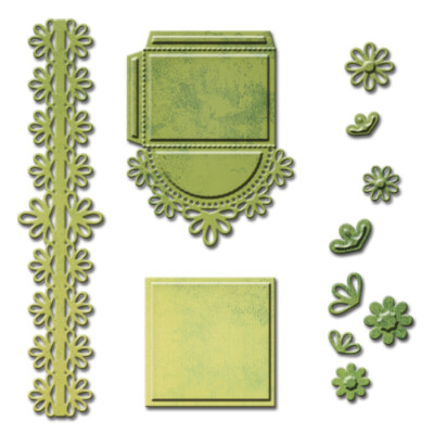 Spellbinders Stanz- und Prägeschablone Stanz- und Prägeschablone Shapeabilities 