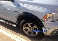 2009-2018 DODGE RAM 1500 FACTORY STYLE FENDER FLARES MATTE BLACK / 4 pcs