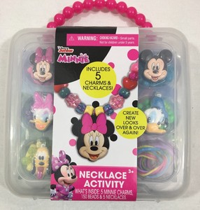 minnie necklace activity set
