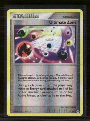 Pokemon 2009 Platinum – Arceus Ultimate Zone #91/99 Reverse Holo