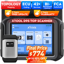 2025 XTOOL D9S Auto Diagnostic Tool Scanner F...