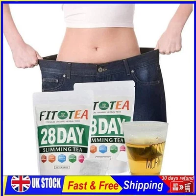28 Days Flat Tummy Tea Herbal Detox Slimming Tea Weight Loss 3g*28 Sachets/Bag~