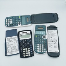 Texas Instruments Calculator Lot Of 3 TI-30XS X2 TI-30XIIS Working Tested Used
