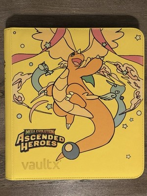 Vault X Yellow 12-Pocket Xl Ascended Heroes Master Set Binder