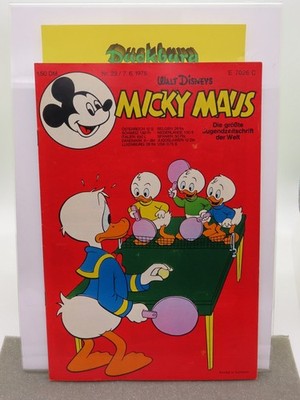 Micky Maus 1975/23 vom 7.6.75  Ehapa im Zustand (1/1-2). 147591
