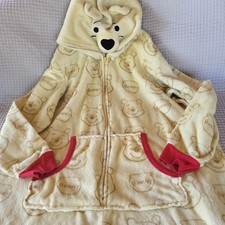 Disney Winnie the Pooh One Piece Womens XL Zip Up Pajamas Costume Loungewear