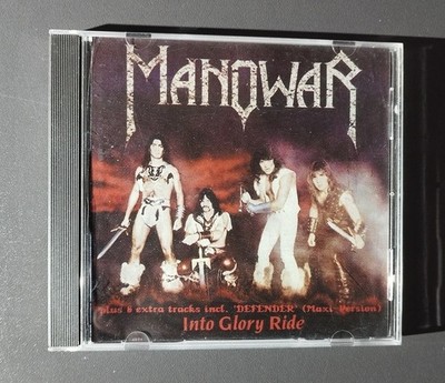 Manowar , Into Glory Ride CD , plus 6 extra Tracks incl. Defender , rar