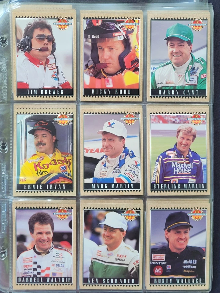 1992 Maxx Race Cards Sets (4), Gargoyles/McDonalds/Texaco/Int'l Motorsports HOF - Image 4 of 4