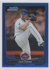 2012 Bowman Chrome Blue Refractor 44/250 Jon Niese Jonathon Niese #130 x0y