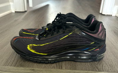 Nike Air Max Deluxe Mens Size 13 CUSTOM purple, navy