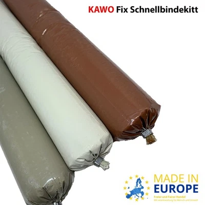 KAWO Glaserkitt Profi Fensterkitt Holzfensterkitt Reparaturkitt Holzfenster 1kg