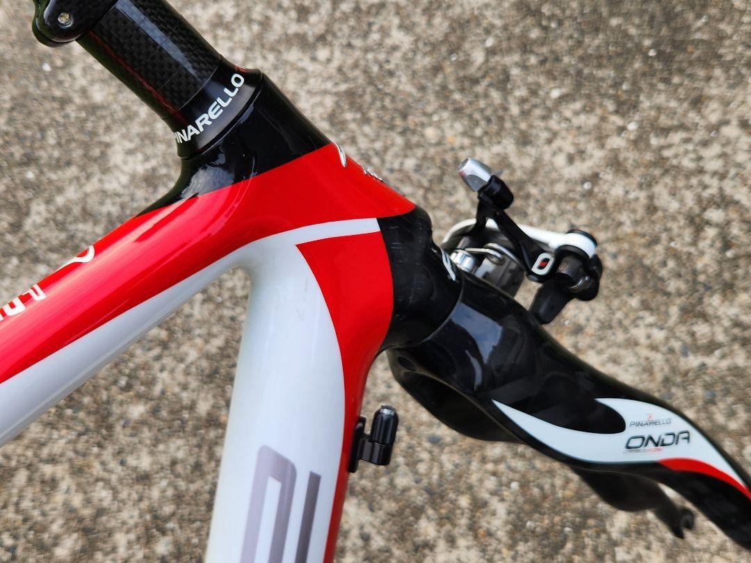 PINARELLO FP2 フレームセット 52サイズ ホワイト/レッド PINARELLO FP2 フレームセット 52サイズ ホワイト/レッド
