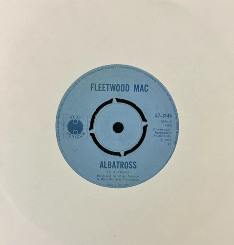 FLEETWOOD MAC 'ALBATROSS' 7'' SINGLE BLUE HORIZON RECORDS 57-3145 1968 UK FIRST