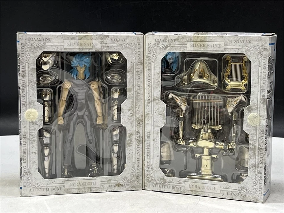 Figura de acción Saint Seiya Saint Cloth Myth Lyra Orpheus de Bandai Foto 2 de 3